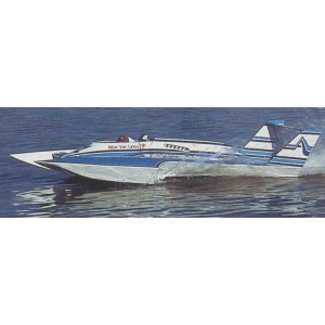 Bateau Thermique Radiocommand Atlas Van Line Scientific Mhd