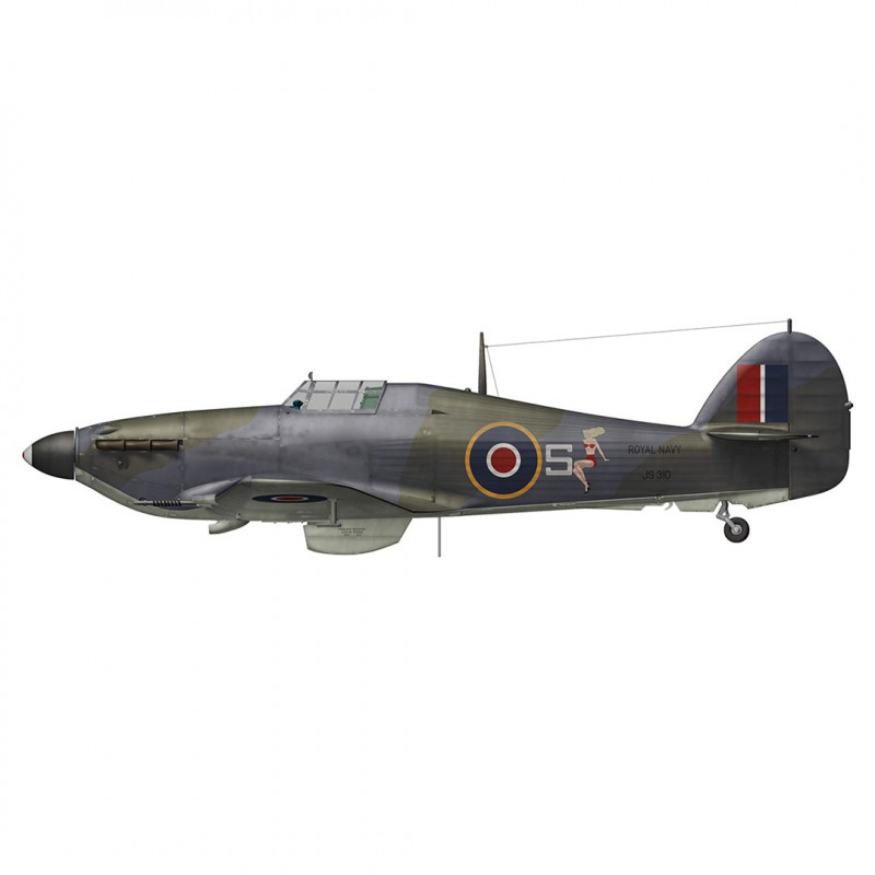 Maquette Davion En Plastique Sea Hurricane Mk Iic