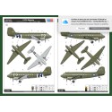 Maquette d'avion en plastique C-47D Skytrain 1/72