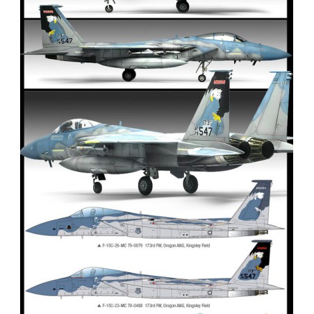 F-15C MSIP II 1/72 Kunststoffebene Modell | Scientific-MHD