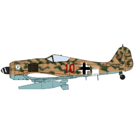 Maquette d'avion en plastique Fw190F-8 w/BT700 1/48