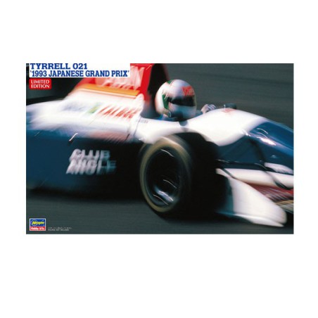 Tyrrel 021 1993 Japan GP 1/24 Plastikautoabdeckung | Scientific-MHD