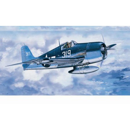 Maquette d'avion en plastique F6F-3N "HELLCAT"