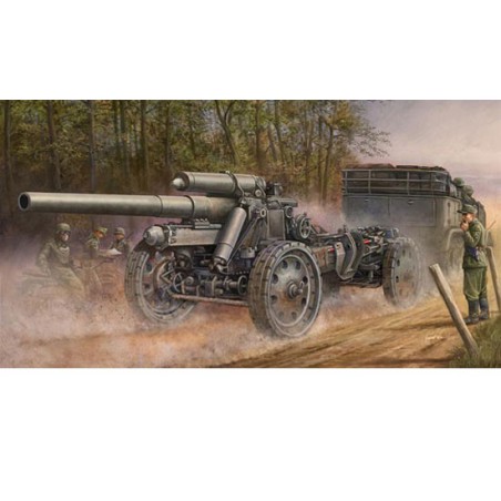 Plastic tank model German 15cm S.FH 18 Field Howitzer | Scientific-MHD