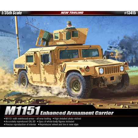 Plastic tank model M1151 Carrier 1/35 Armament | Scientific-MHD