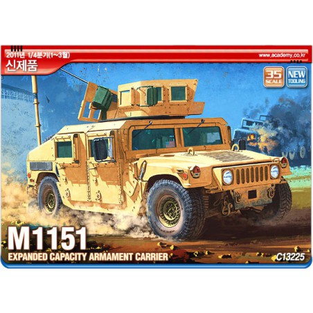 Plastic tank model M1151 Carrier 1/35 Armament | Scientific-MHD