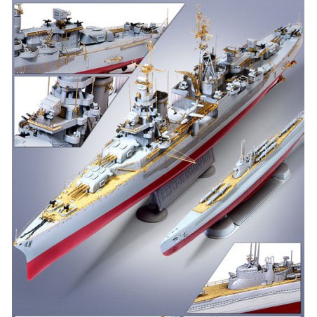 Maquette de Bateau en plastique CA-35 Indianapolis Premium Edittion 1/350