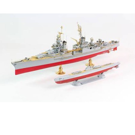 Maquette de Bateau en plastique CA-35 Indianapolis Premium Edittion 1/350