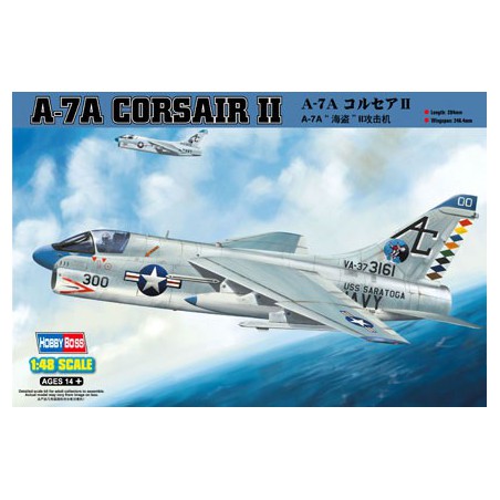 Maquette d'avion en plastique A-7A CORSAIR II 1/48