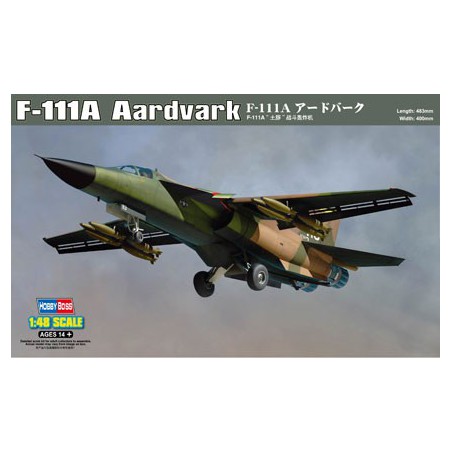 F-111A plastic model Aardwark 1/48 | Scientific-MHD