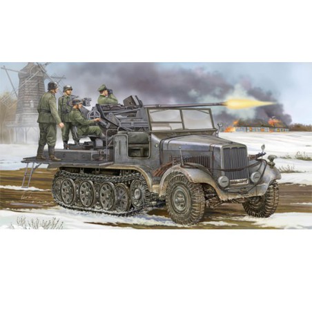 SD.KFZ -Kunststofftankmodell. 6/2 3.7 cm Flak 37 | Scientific-MHD