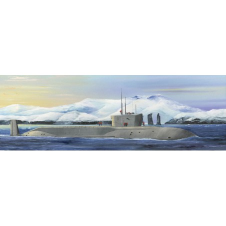 Kunststoffbootmodell 955 Yuri Dolgoruky SSBN 1/350 | Scientific-MHD