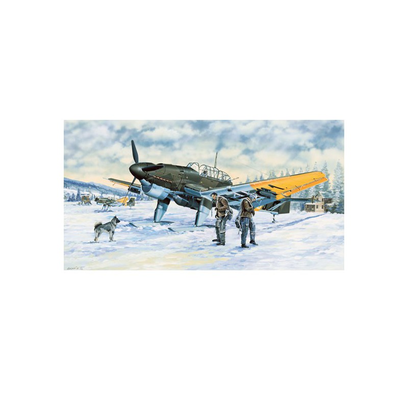 Junkers JU-87B-2/U4 Stuka Plane Plane Model - Scientific-MHD