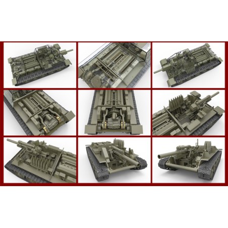 Maquette de Char en plastique SU-122 Early 1/35 Full Int.