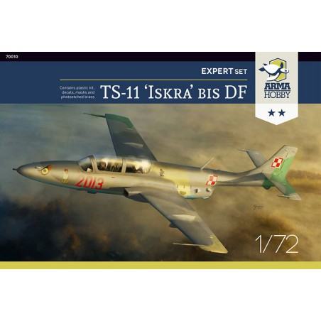 Plastikebene Modell TS-11 ISKRA BIS DF Expert Set 1/72 | Scientific-MHD