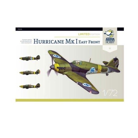 Maquette d'avion en plastique Hurricane Mk I East Front Limited Edition 1/72