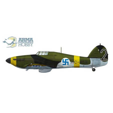 Maquette d'avion en plastique Hurricane Mk I East Front Limited Edition 1/72