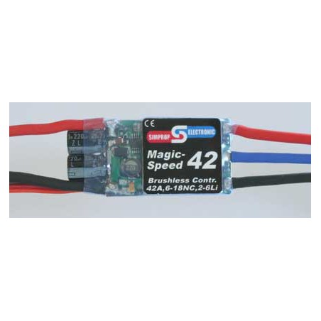 Magic Speed ​​42 Radio -kontrollierter Elektromotor | Scientific-MHD