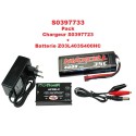 Accu LIPO pour appareil radiocommandé Combo Pack 1 Chargeur + LiPo