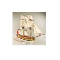 Static boat HMS Wolf 1754 Ech. 1/72 | Scientific-MHD