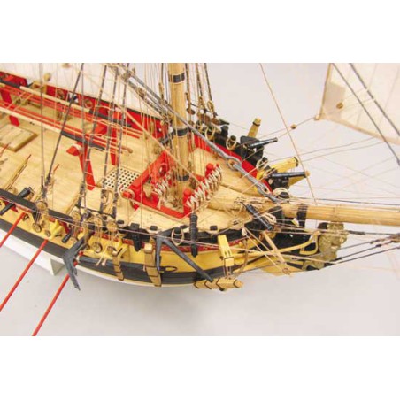 Static boat HMS Wolf 1754 Ech. 1/72 | Scientific-MHD