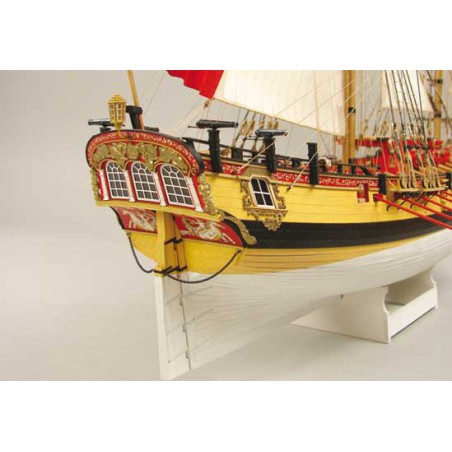 Static boat HMS Wolf 1754 Ech. 1/72 | Scientific-MHD