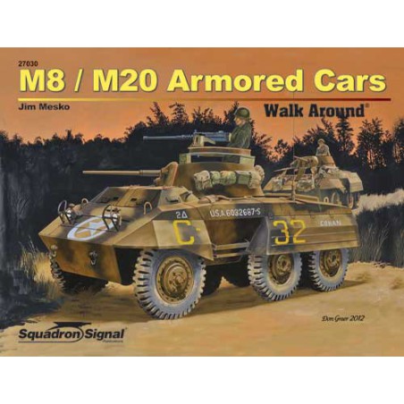 Livre M8/M20 ARMORED CAR WALK AROUND