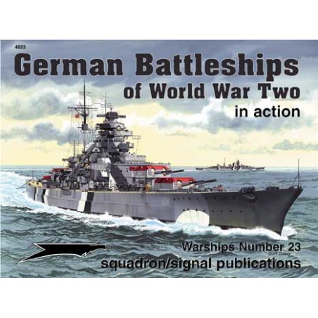 Book GERMAN BATTLESHIPS WWII IN ACTION | Scientific-MHD