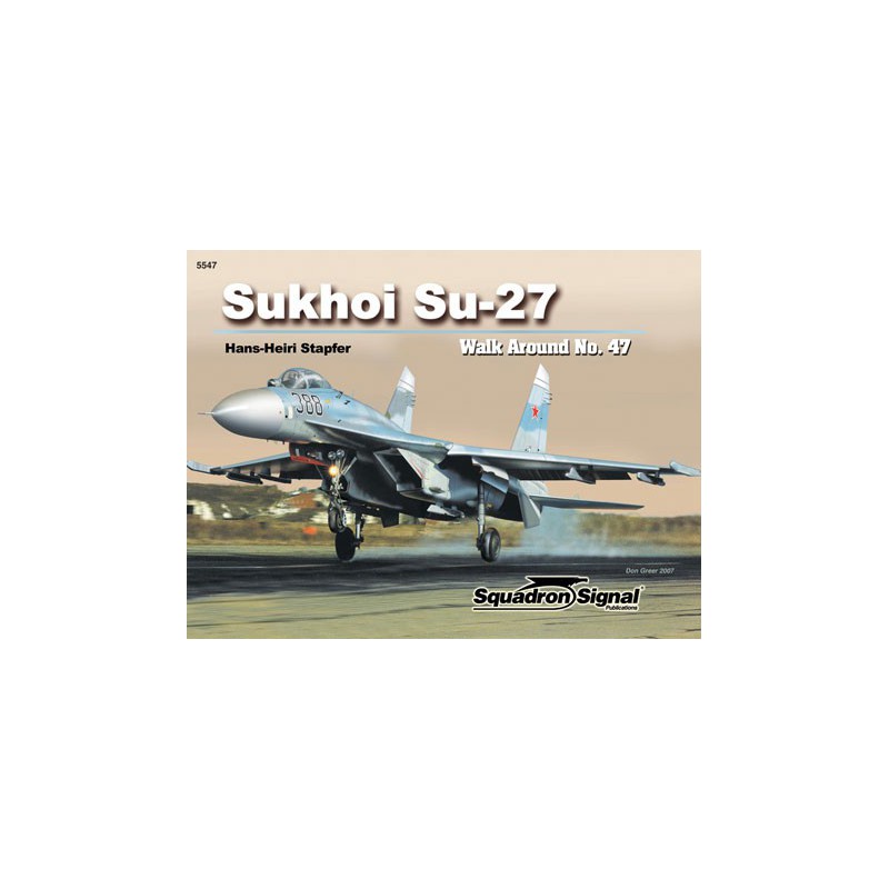 SUKHOI SU-27 WALK BOOK AROUND - Scientific-MHD