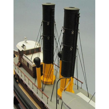 Electric Boat Radiochered Tug The George W Washburn | Scientific-MHD