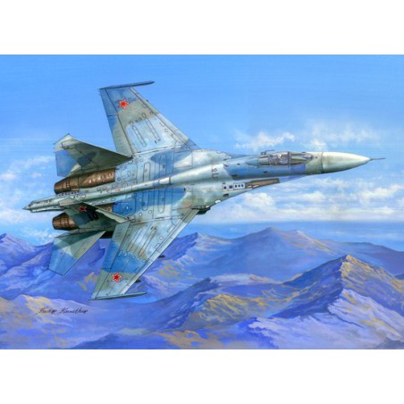 SU-27 Plastikebene Modell Flanker B 1/48 | Scientific-MHD