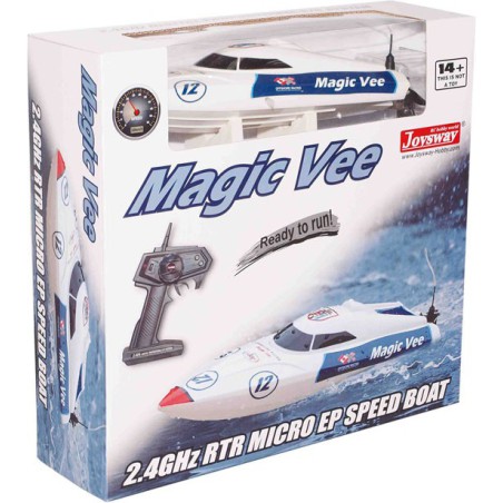 Radio Magic Vee RTR V5 radio -controlled electric boat | Scientific-MHD