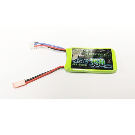 Lipo Bati für radio kontrollierte Lipo Black Lithium 350mah 45c 2s | Scientific-MHD