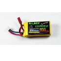 Accu LIPO pour appareil radiocommandé Accu LiPo Black Lithium 800mAh 15C 2S Bec