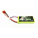 Accu LIPO pour appareil radiocommandé Accu LiPo Black Lithium 1000mAh 45C 2S DEAN