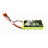 Accu LIPO pour appareil radiocommandé Accu LiPo Black Lithium 1000mAh 45C 2S DEAN