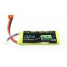 Accu LIPO pour appareil radiocommandé Accu LiPo Black Lithium 1350mAh 45C 2S