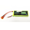 Accu LIPO pour appareil radiocommandé Accu LiPo Black Lithium 1500mAh 45C 3S