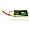 Accu LIPO pour appareil radiocommandé Accu LiPo Black Lithium 3000mAh 45C 2S