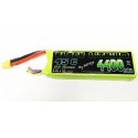 Accu LIPO pour appareil radiocommandé Accu LiPo Black Lithium 4400mAh 45C 3S