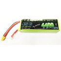 Accu LIPO pour appareil radiocommandé Accu LiPo Black Lithium 4400mAh 45C 4S