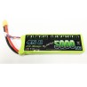 Accu LIPO pour appareil radiocommandé Accu LiPo Black Lithium 5000mAh 45C 2S