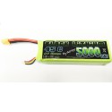 Accu LIPO pour appareil radiocommandé Accu LiPo Black Lithium 5000mAh 45C 3S