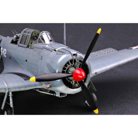 Maquette d'avion en plastique SBD-3/4A "DAUNTLESS"