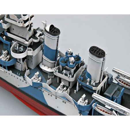 USS San Francisco CA-38 plastic boat model | Scientific-MHD