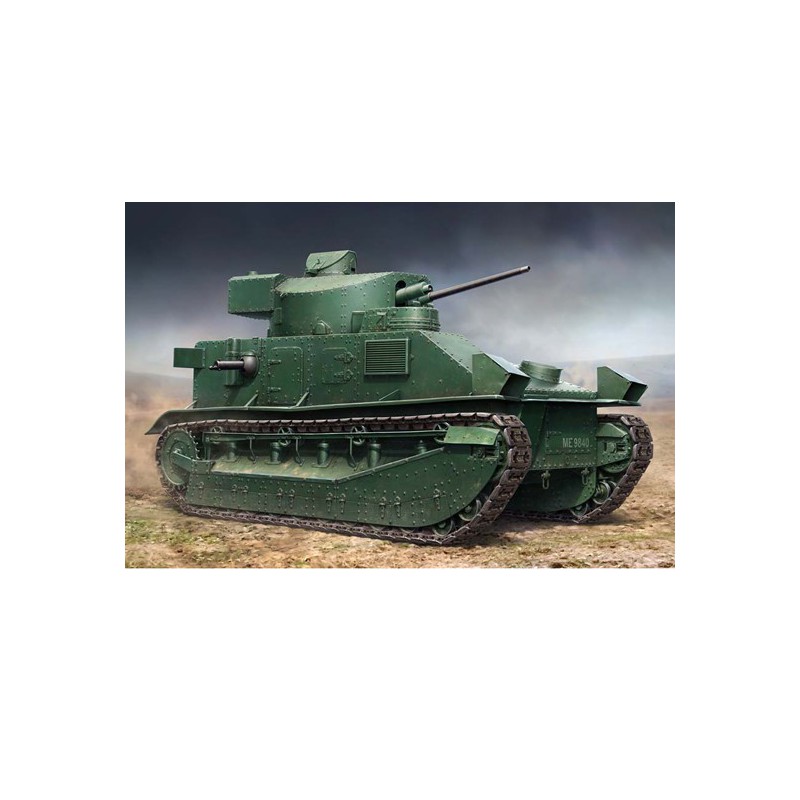 Plastic tank model Vickers Medium Tank MKII 1/35 - Scientific-MHD