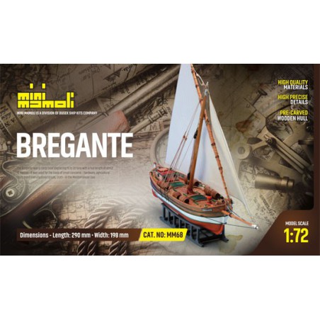 Breganing statisches Boot Il Leudo 1/72 | Scientific-MHD