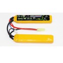 LIPO ACCCI For radio controlled device Airsoft Gun Powder 2200 7.4V 2 Sticks | Scientific-MHD