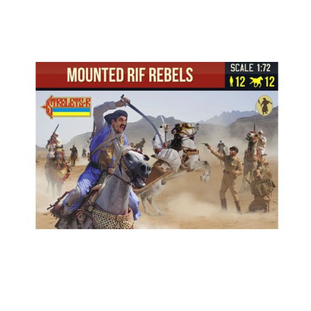 Mounted Rif Rebels figurine | Scientific-MHD