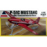 Maquette d'avion en plastique P-51C Mustang Bendix 1/48